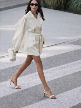 TOM FORD for GUCCI Vintage Cream Slingback Sandals – Women’s Size 8.5